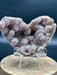 Pink Amethyst Geode Heart