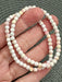 Pink Opal Faceted Bead Bracelet 