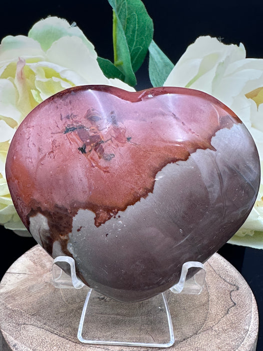 Polychrome Jasper Crystal Heart