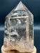Quartz Natural Point Tower with Garden Inclusion
