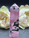 Rhodonite Crystal Tower Point