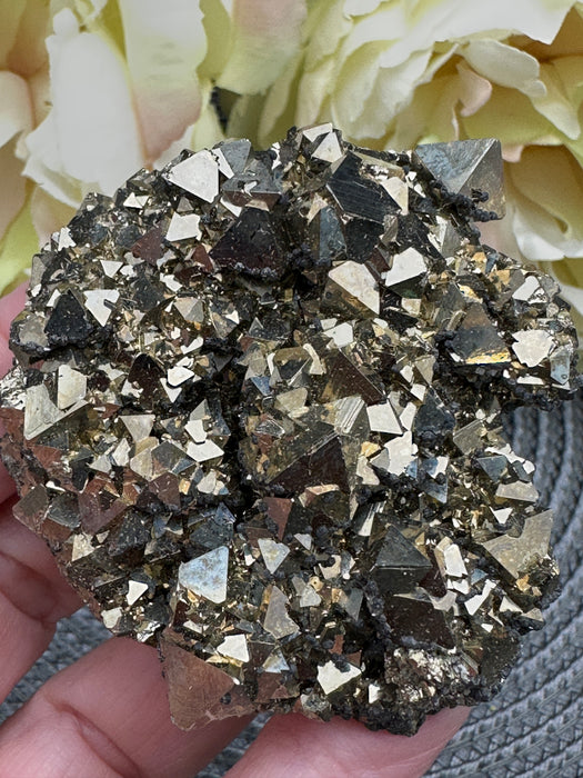 STUNNING Pyrite Raw Cluster