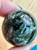 Seraphinite Mini Crystal Sphere