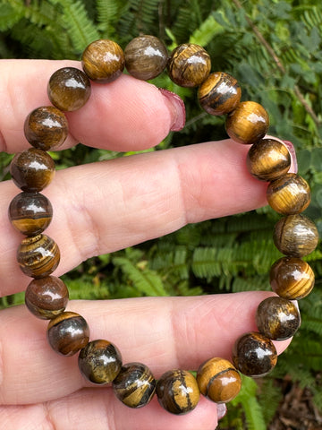 Tigers Eye Bead Bracelet Jewellery