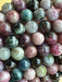 Watermelon Tourmaline Bead Bracelet Jewellery