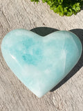 Caribbean Calcite Hearts - Various Choices