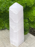 Pink Mangano Calcite Towers - Various Choices