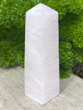 Pink Mangano Calcite Towers - Various Choices