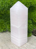 Pink Mangano Calcite Towers - Various Choices