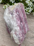 Pink Tourmaline in Raw Quartz - Various Choices