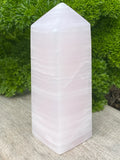 Pink Mangano Calcite Towers - Various Choices