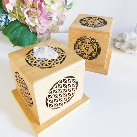 Sacred Geometry Smudge Box Kit - Flower Of Life