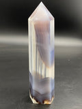 Flower Agate Crystal Tower Point