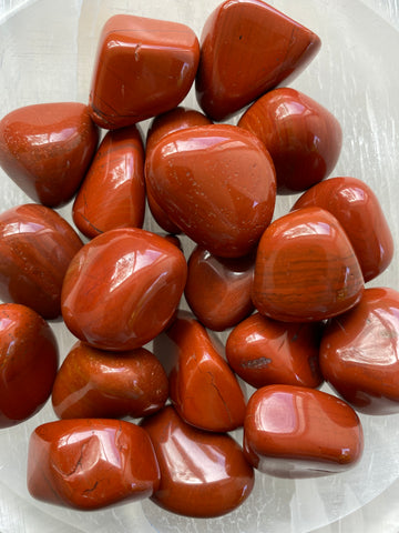 Red Jasper Tumbled Stone