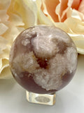 Flower Agate Sphere