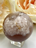 Flower Agate Sphere