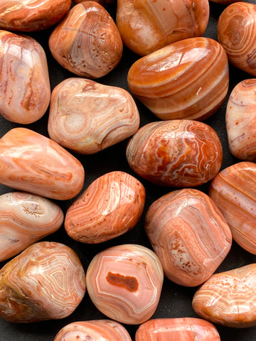 Banded Agate Tumbled Stone