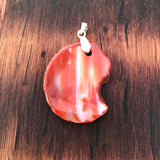 Agate Slice Pendant