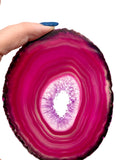 Agate Slice - Pink - Various Choices