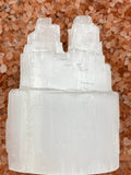 Selenite Twin Tower - 10cm