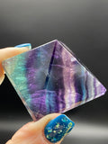 Rainbow Fluorite Pyramid - Various Choices