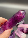 Pink Purple Fluorite Points - High Quality