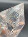 Clear Quartz Tower with Rainbows