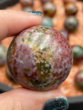 Ocean Jasper Spheres - Various Choices