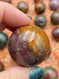 Ocean Jasper Spheres - Various Choices