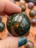 Ocean Jasper Spheres - Various Choices