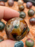 Ocean Jasper Spheres - Various Choices