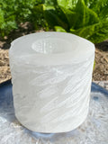 Selenite Votive/Tealight Candle Holder