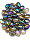 Aura Smoky Quartz Tumbled Stone - Two Sizes