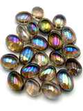 Aura Smoky Quartz Tumbled Stone - Two Sizes