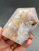 Rare Pink Amethyst Crystal Points Towers with Flowers