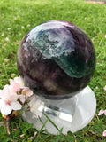 Rainbow Fluorite Sphere