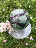 Rainbow Fluorite Sphere