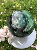 Rainbow Fluorite Sphere