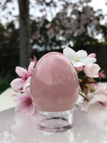 Rose Quartz Egg