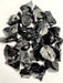 Black Obsidian Rough Cut Tumbled Specimen Crystals