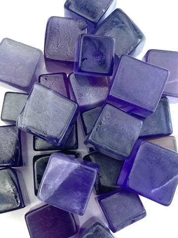 Indigo Fluorite Cube