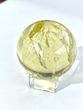 Citrine Sphere with Rainbows 'AA Quality"