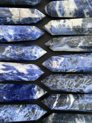 Sodalite Crystal Points