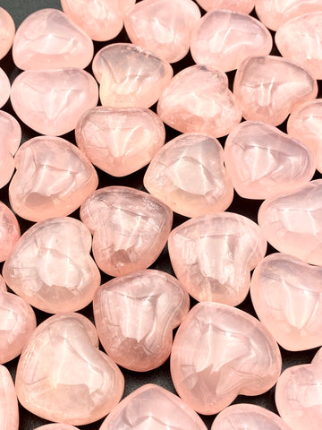 Rose Quartz Heart Crystal