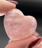 Rose Quartz Heart Crystal