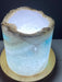 Blue Aragonite Timber LED USB Lamp Crystal Lamp