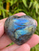 Labradorite Heart