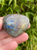 Labradorite Heart - 40gm