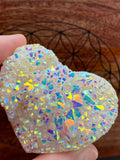 Angel Aura Heart Clusters - Various Choices