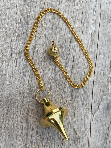 Gold Coloured Metal Pendulum